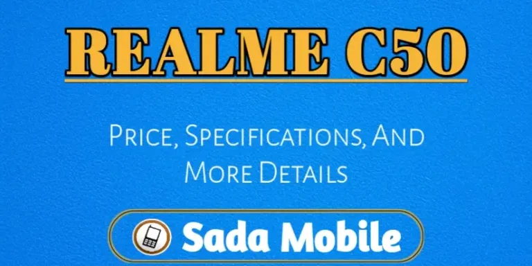 Realme c50 details