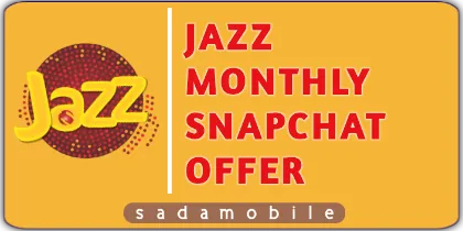 Jazz Monthly Snapchat Offer