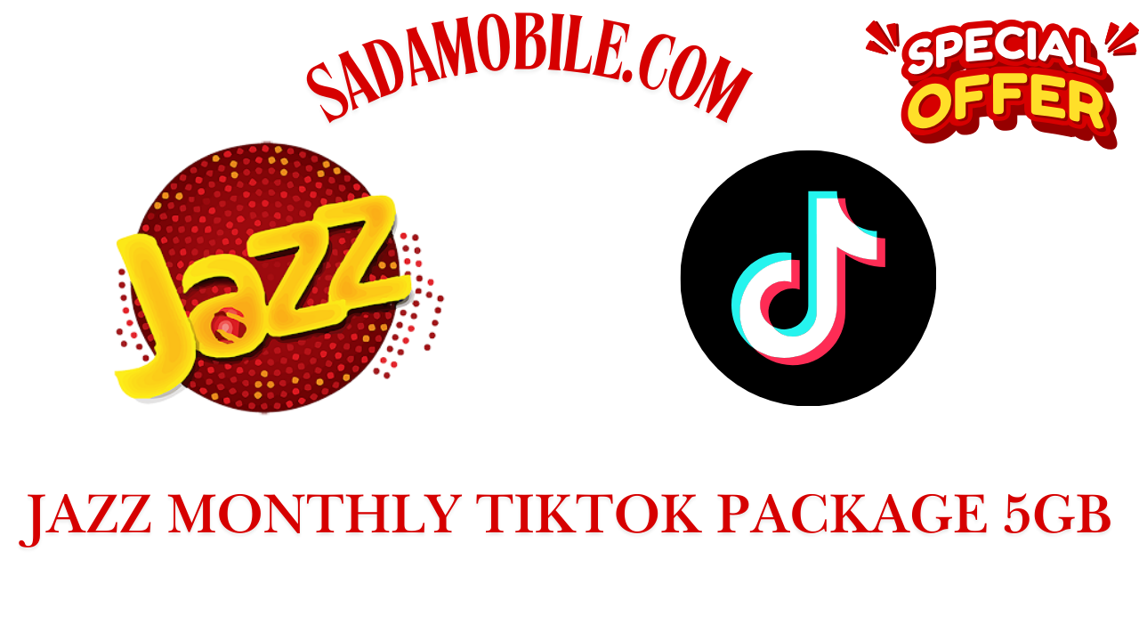 Jazz Monthly TikTok Package 5GB – Updated Price, Code, Details & Activation Guide