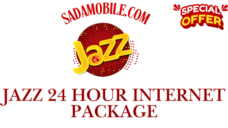 Jazz 24 Hour Internet Package – Latest Price, Code, MB Details & Easy Activation Guide