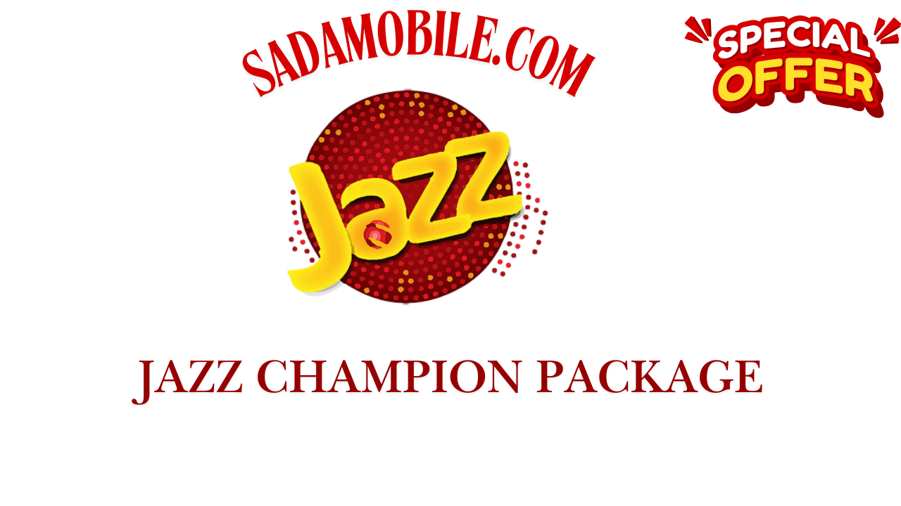 Jazz Champion Package 2025: Latest Offer, Price, Code & Full Details
