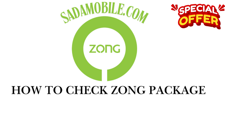 How to Check Zong Package Balance – Internet, Call & SMS Status Instantly