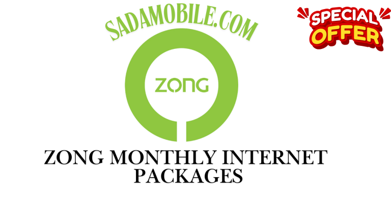 Zong Monthly Internet Packages (2025) – Compare Prices, MBs & Validity