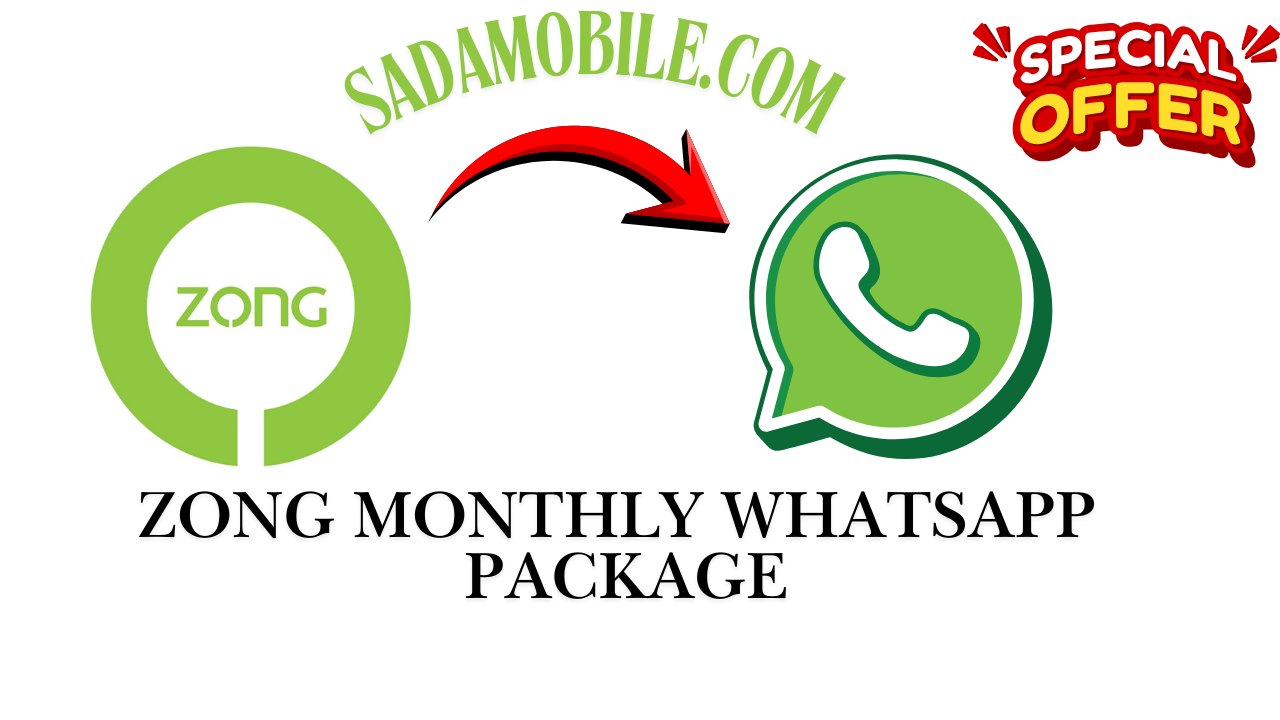 Zong Monthly WhatsApp Package | Latest Offer, Charges & Subscription Code
