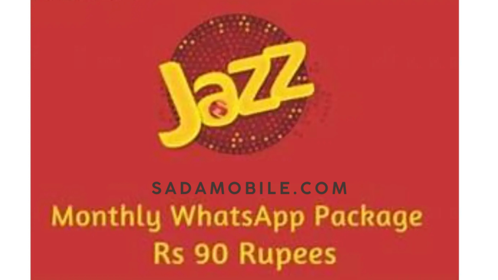 Jazz WhatsApp Package Monthly 90 Rupees – Updated Price, Code & Benefits