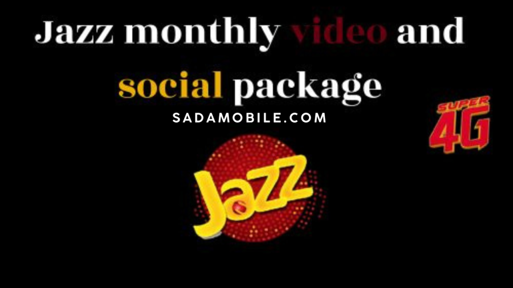 Jazz Monthly Video and Social Package Code – Updated Price, Details & Activation