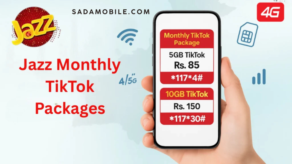 Jazz Monthly TikTok Package 5GB – Updated Price, Code, Details & Activation Guide
