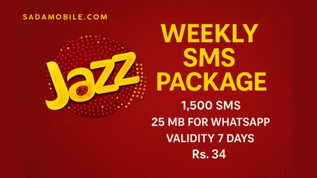 Jazz Weekly SMS Package – Updated Price, Code & 7-Day SMS Bundle Details