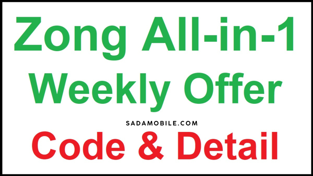 Zong All Network Call Packages – Updated Rates, Codes & Minutes (2026)